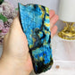 Labradorite Slab Double Sided Flash 14cm