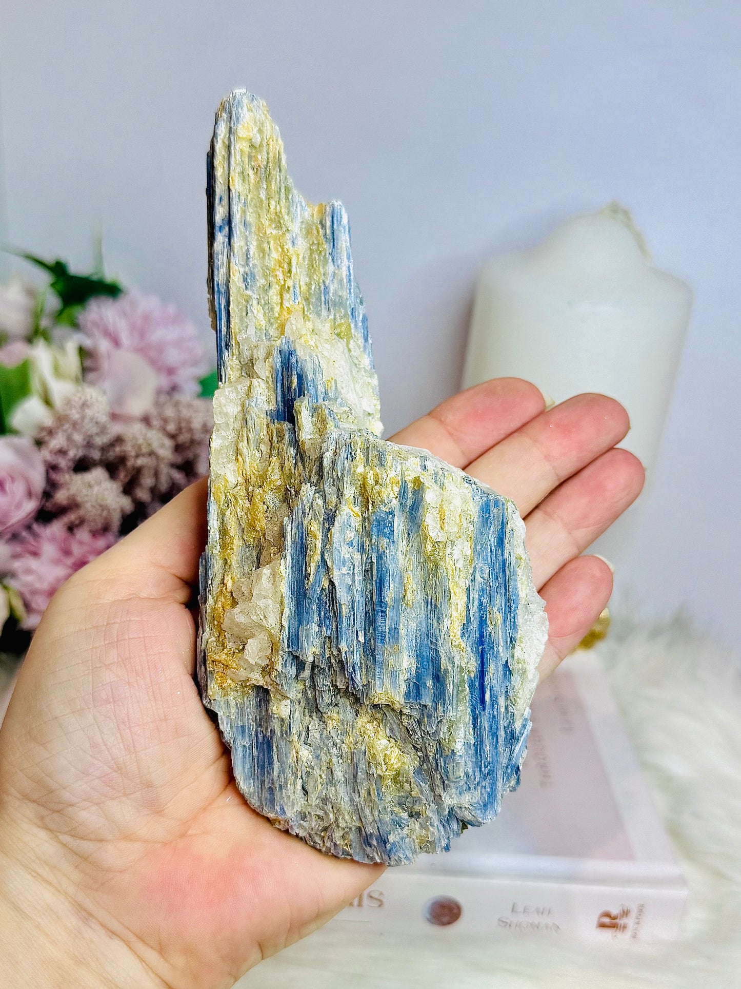 Natural Large Blue Kyanite Specimen 17cm 522g