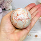 Red Vein Jasper Sphere on Stand 297g