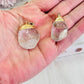 Stunning Gold Plated Clear Quartz Pendant In Gift Bag $20 each