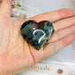 Bloodstone Carved Heart