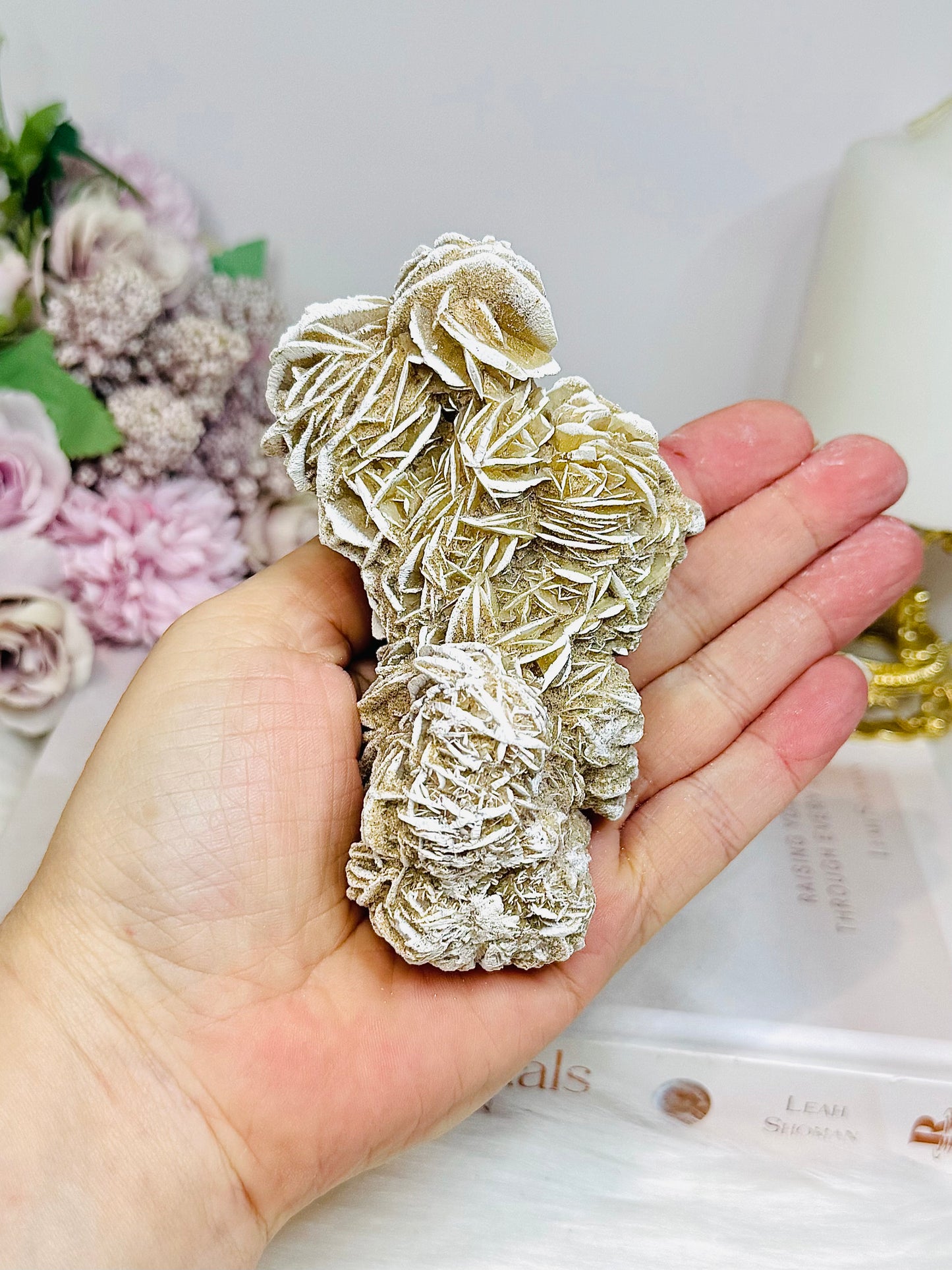 Natural Desert Rose Selenite Specimen 11cm 224g