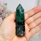 Moss Agate Tower 8.5cm
