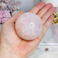 Rose Quartz Sphere On Stand 275g