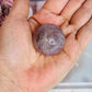 Beautiful Small Lavender Rose Quartz Sphere On Stand 4cm