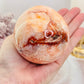 Large 659gram Carnelian Egg On Stand