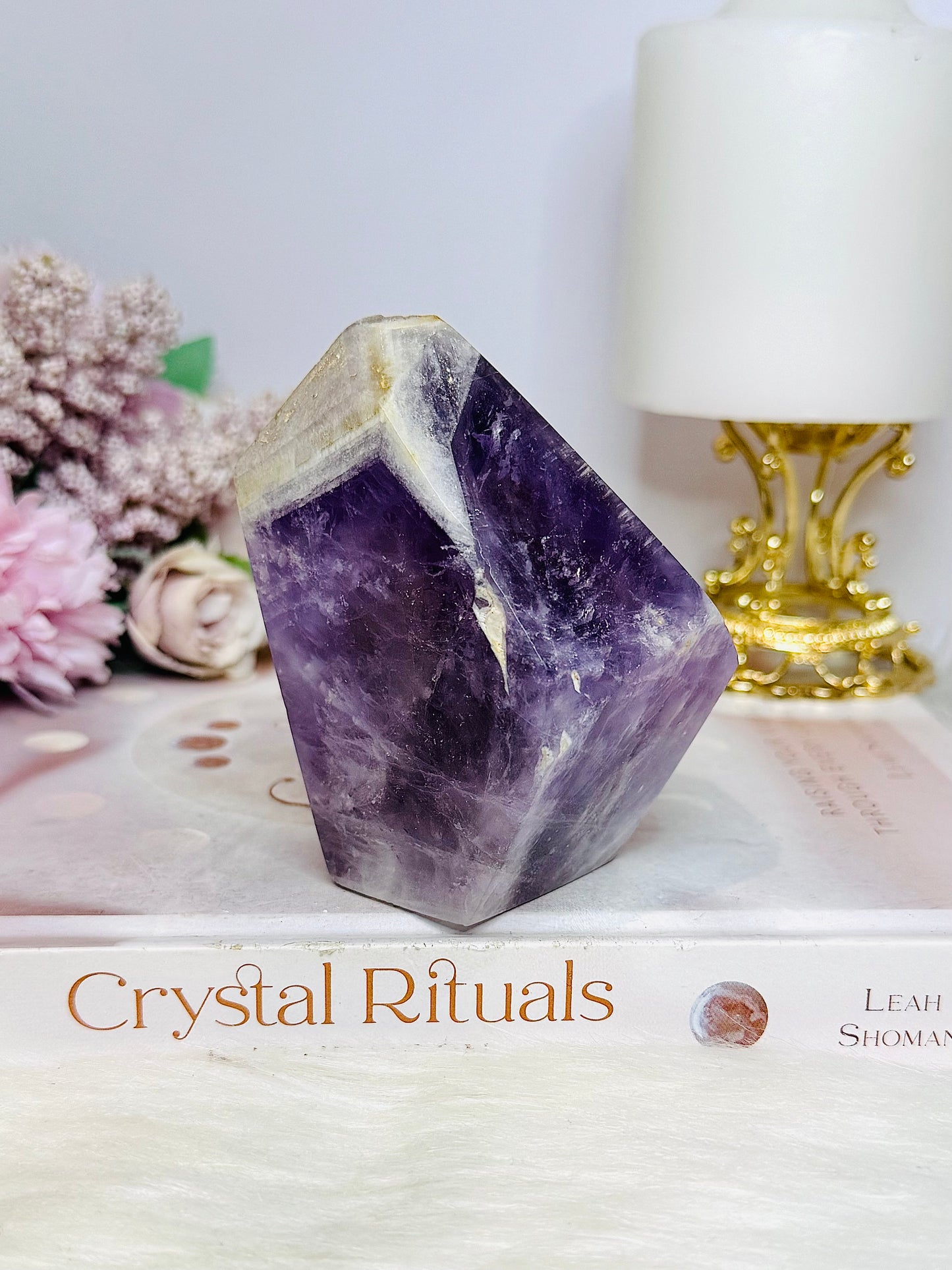 Large Chevron | Dream Amethyst Chunky Point 415g