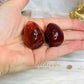 Set of 2 Carnelian Eggs
