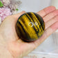 Tigers Eye Sphere with Blue Flash 279g
