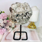 Large 20cm Smokey Quartz Cluster On Stand From Brazil