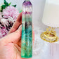 Embrace Challenging Emotions ~ Gorgeous 15.5cm  Watermelon Fluorite Tower with Rainbows