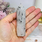 Black Tourmaline In Quartz Tower 9.5cm