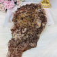 Huge Natural Ferrunginous Hematoid | Fire Quartz Specimen 27cm 2.09KG