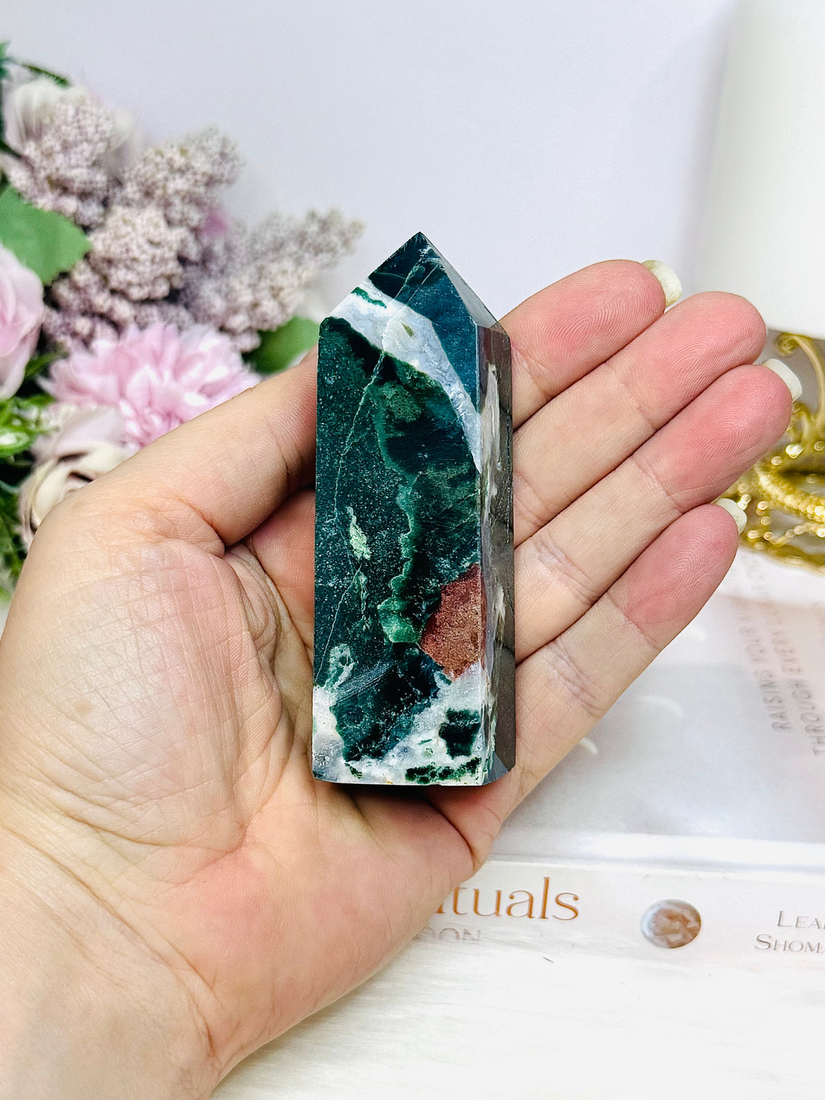 Unicorn Jasper Tower 9cm