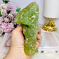 Large Natural Prehnite Freeform Specimen 14cm 379g