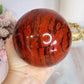 Red Jasper Huge Sphere On Stand 1.5KG 10cm