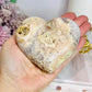 Pink Amethyst Chunky Heart On Stand 381g