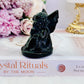 For Protection ~ The Cutest Black Obsidian Carved Cherub / Baby Angel 7cm