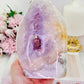 Wow!!! Classy & Fabulous Large Stunning Pink Amethyst X Flower Agate Druzy Freeform From Brazil 17.5cm Tall 1.09KG