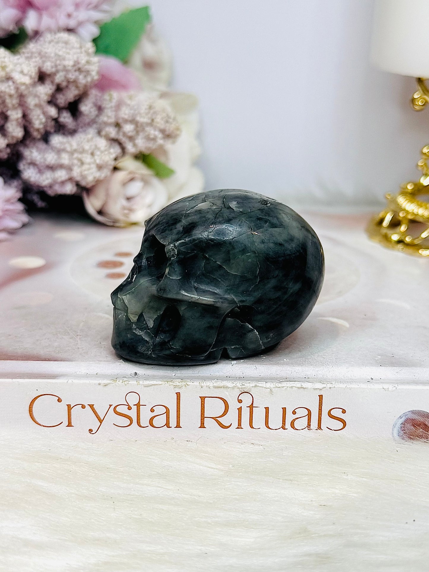 Small Jasper Carved Skull 5.5cm