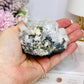 Quartz Cluster in Pyrite 8cm