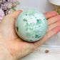 Green Alabaster Sphere (Synthetic) On Stand