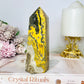 Large Bumblebee Jasper Tower 13.5cm 377g