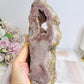 Druzy Pink Amethyst Slab 18cm 314g