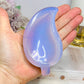Pink Opalite Leaf Bowl 11cm