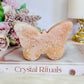Pink Amethyst Chunky Butterfly 11cm
