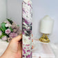 Large Pink Tourmaline Tower 25cm