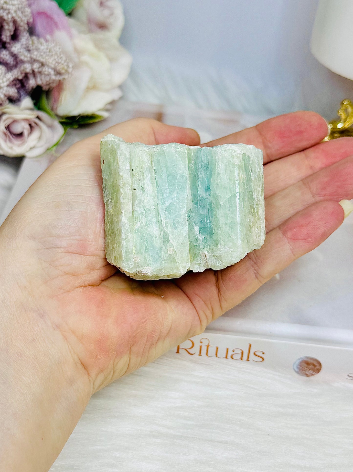 Natural Aquamarine Chunky Specimen 172g