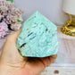 A Rare Stone ~ Chunky Natural Inca Turquoise Carved Freeform | Tower 7.5cm 255g