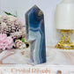 Druzy Agate Tower 12.5cm