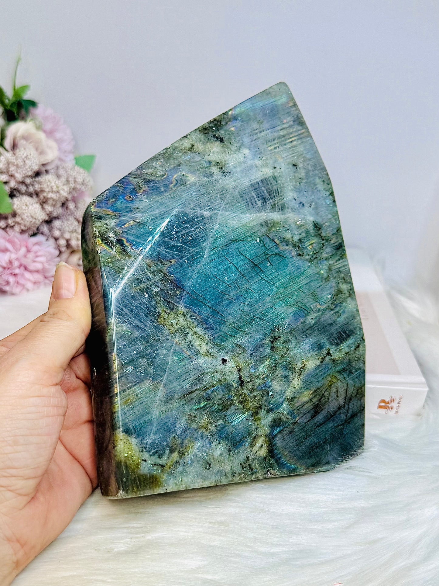 Large Labradorite Freeform Full of Flash 18cm 1.6KG