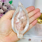 Clear Quartz Leaf Bowl 11cm