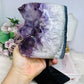 Large High Grade Amethyst with Goethite Inclusions Cluster Freeform On Stand 20cm 2.26KG