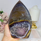 Large Druzy Agate Amethyst Carved Freeform 16cm