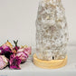 Large 19cm 1.79KG Smokey Quartz Chunky Lamp on Light Stand