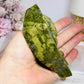 Chunky Large Green Jade Snail 11.5cm 296g