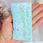 High Grade Incredible 11cm Natural Blue Aragonite Slab