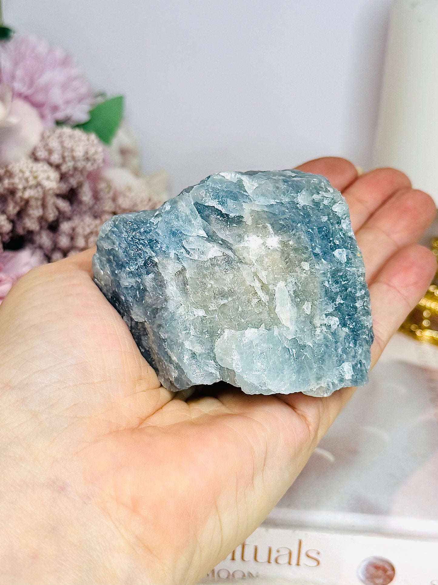 Natural Aquamarine Chunky Specimen 195g