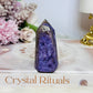 AAA Grade Charoite Tower 7cm