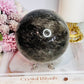 Supports Depression & Anxiety ~ Huge Smokey Quartz Sphere On Stand 1.64KG