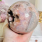 The Pink Amethyst QUEEN ~ Divine Large 10.5cm 1.2KG Druzy Pink Amethyst Sphere on Stand with Stunning Crystallisation