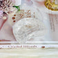 High Grade Clear Quartz Chunky Moon Bowl with Rainbows 9cm