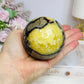 Large Septarian Sphere on Stand 506g