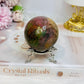 Ocean Jasper Sphere on Stand 246g