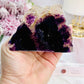 High Grade Free Standing Purple Fluorite Slab 10cm