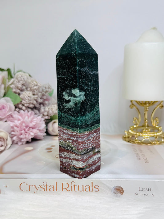 Ocean Jasper Tower 14cm